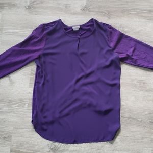 Long sleeve work blouse